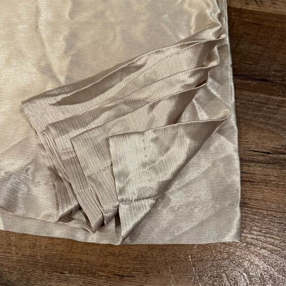 Croscill Home Curtain Single Panel Ivory Champaign Elegant Classic 72”x96” - Picture 2 of 5